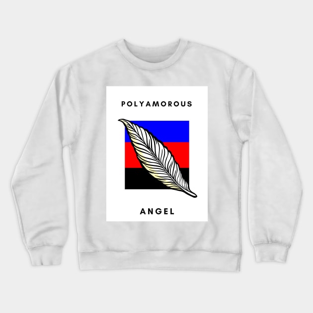 Polyamorous Angel Crewneck Sweatshirt by RainbowStudios